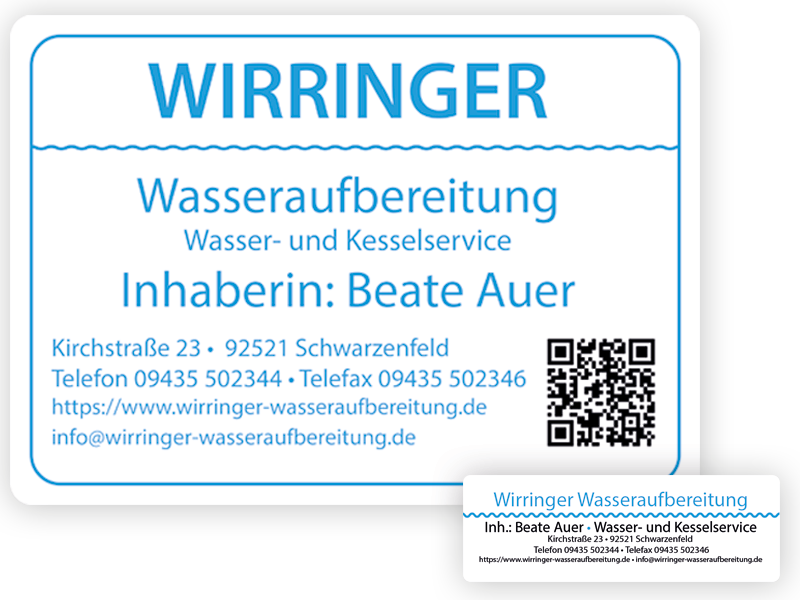Adressaufkleber