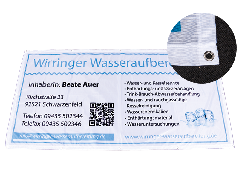 Stoffbanner Design und Druck